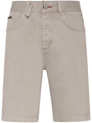 Jeans shorts Philipp Plein beige