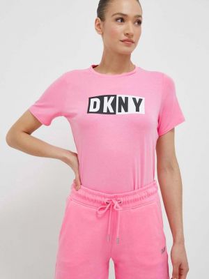Тениска Dkny розово
