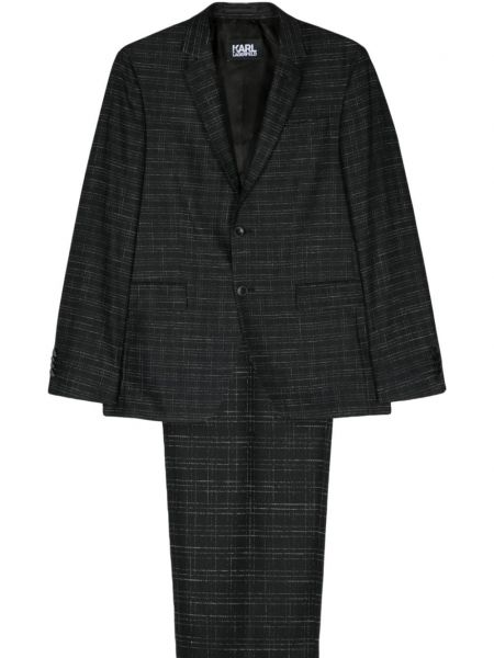 Ukrojena obleka s karirastim vzorcem Karl Lagerfeld