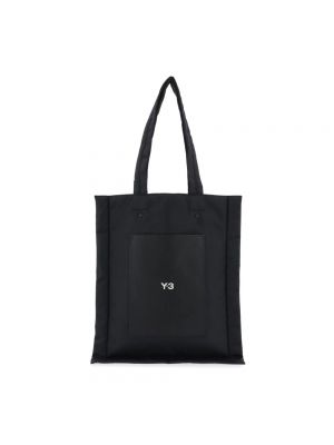 Nylon shopper handtasche mit taschen Y-3 schwarz