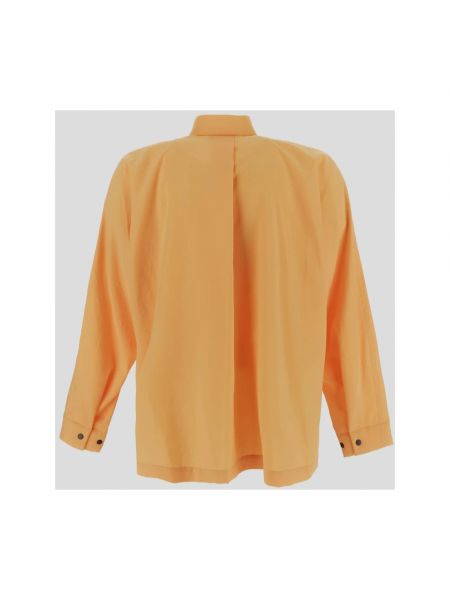 Camisa Issey Miyake naranja