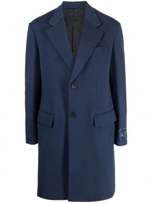 Woll mantel Lanvin blau