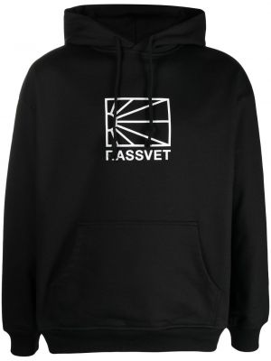 Hoodie con stampa Paccbet nero