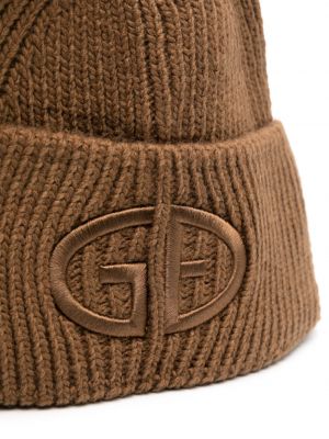 Siuvinėtas kepurė Goldbergh ruda