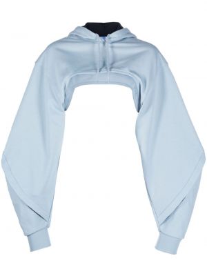 Bluza z kapturem polarowa Mugler