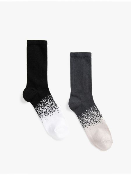 Чорапи с абстрактен десен Koton