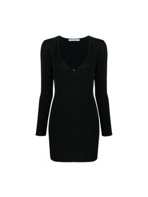 Sukienka mini Alexander Wang - Сzarny