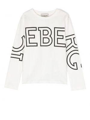 T-shirt för tjejer Iceberg Kids vit