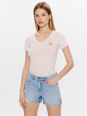 Polo slim Guess rose