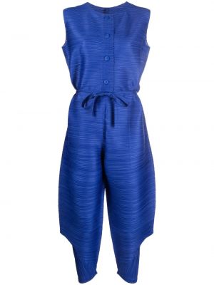 Plissert jumpsuit Pleats Please Issey Miyake blå