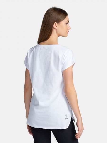 Tričko s potiskem Kilpi bílé