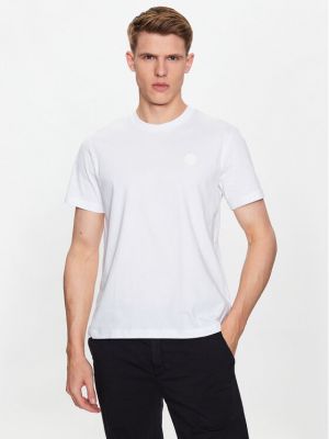Marškinėliai Trussardi balta