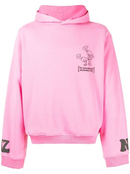 Kapučdžemperis Natasha Zinko rozā