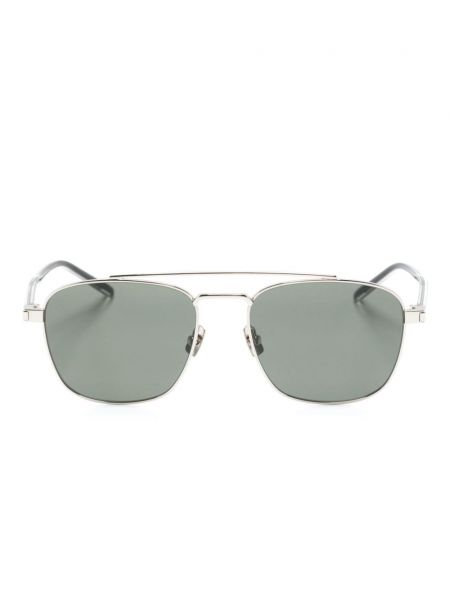 Sončna očala Saint Laurent Eyewear srebrna