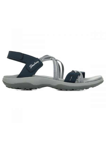 Slim fit sandály Skechers modré