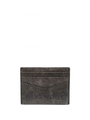 Usnjena denarnica Givenchy črna