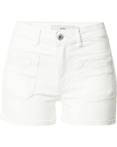 Shorts en jean Ichi blanc