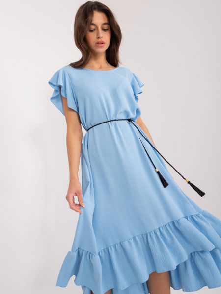 Oversize рокля с волани Fashionhunters
