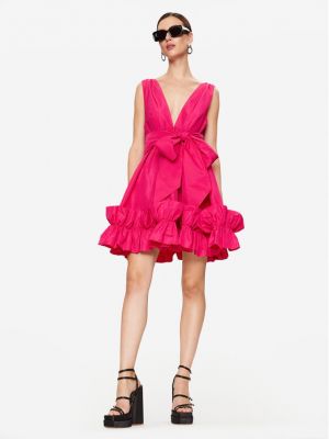 Sukienka koktajlowa Pinko różowa