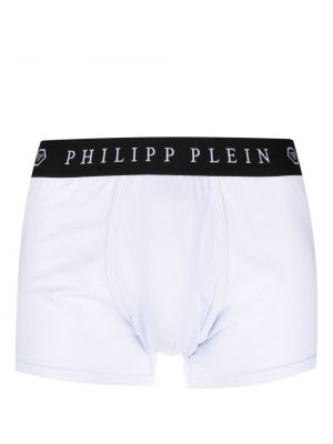 Boxershorts mit print Philipp Plein weiß