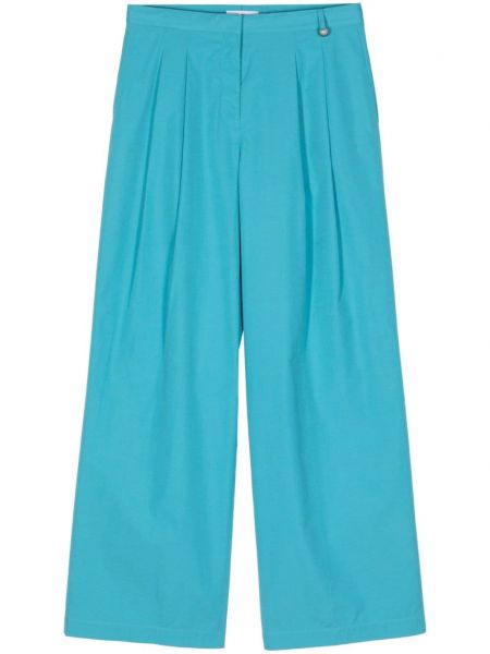 Pantalon évasé en coton Ports 1961 bleu