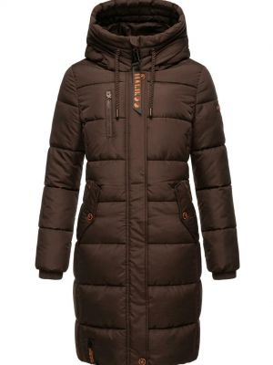 Зимнее пальто Marikoo коричневое