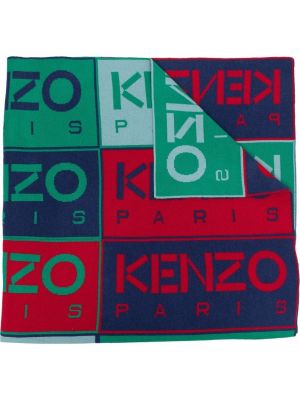 Schal mit print Kenzo grün