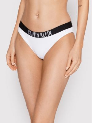 Бански Calvin Klein Swimwear бяло