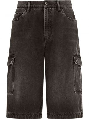 Jeansshorts Dolce & Gabbana svart