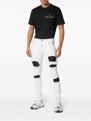 Jeans skinny effet usé slim Philipp Plein