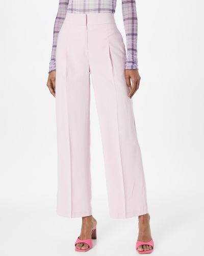 Широки панталони тип „марлен“ Dorothy Perkins розово