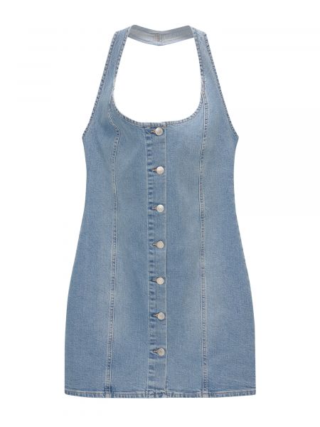 Denimkjole Pull&bear blå