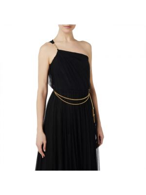 Sukienka długa Elisabetta Franchi czarna