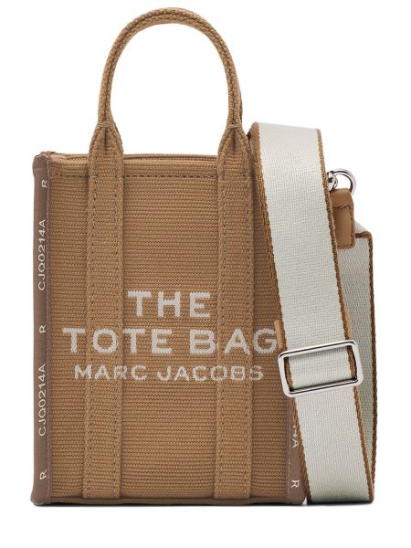 Žakárová nákupná taška Marc Jacobs