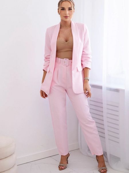 Κομψό μπουφάν Kesi ροζ