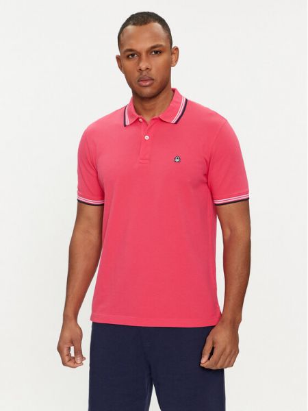 Polo majica United Colors Of Benetton roza