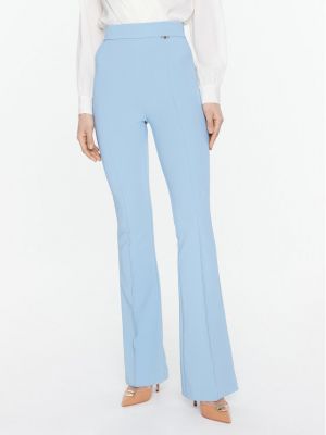Pantaloni Elisabetta Franchi albastru