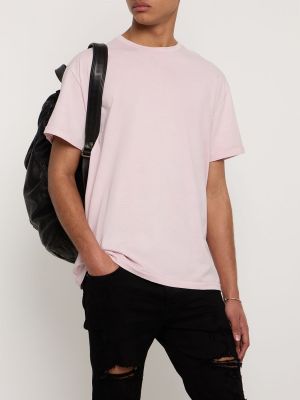 Bombažna majica Giorgio Brato roza