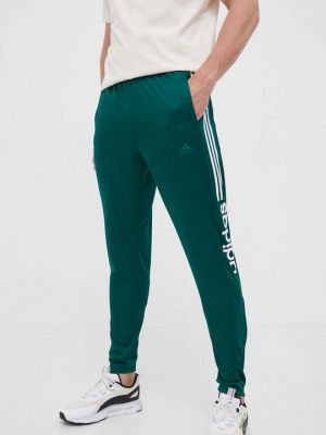 Спортивные штаны Adidas зеленые