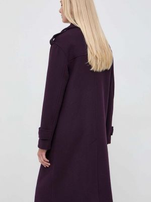 Palton cu nasturi cu nasturi Morgan violet