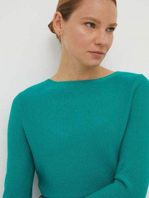 Bavlněný svetr Marc O'polo zelený