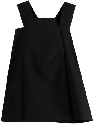 Асиметрична блуза без ръкави Comme Des Garçons черно