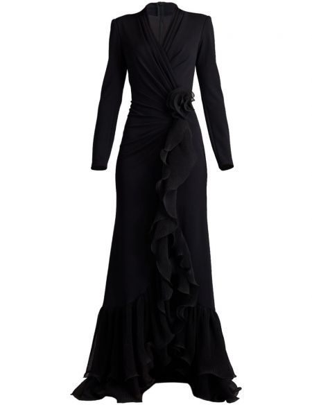 Вечерна рокля Tadashi Shoji черно