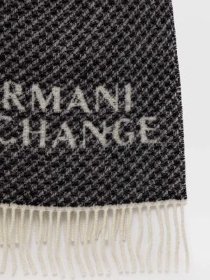 Šal Armani Exchange črna