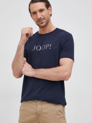 Joop! t-shirt sötétkék, férfi, nyomott mintás