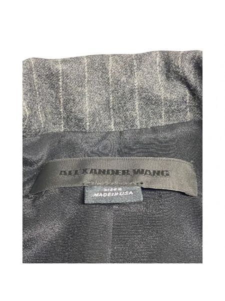 Chaqueta de lana outdoor Alexander Wang Pre-owned gris