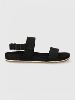 Sandale od brušene kože Timberland crna