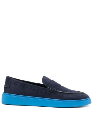 Pantofi loafer din piele de căprioară Manuel Ritz albastru