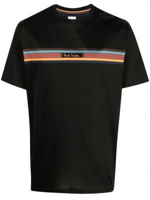 Camiseta a rayas Paul Smith negro