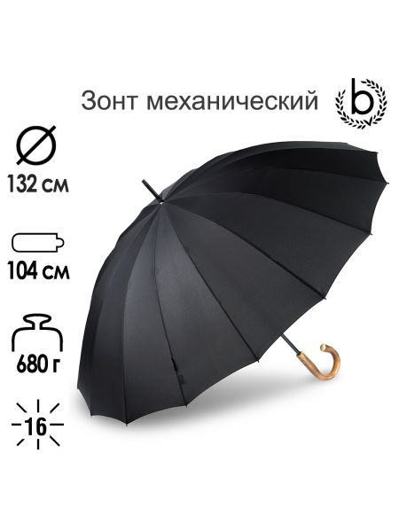 Зонт Bugatti черный